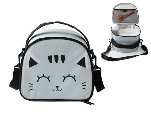 Picture of LUNCH BAG WITH STRAP CATS